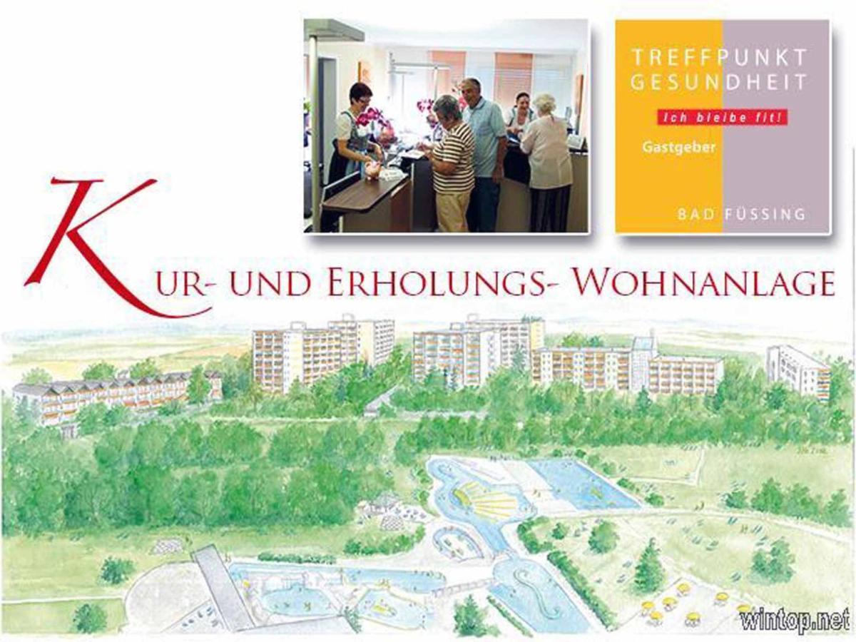 Kur- Und Erholungs-Wohnanlage Neben Dem Johannesbad Bad Fussing Ngoại thất bức ảnh